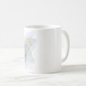 ブルーゴールド花火 USA コーヒーマグカップ (正面右)