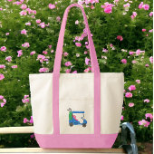 ブルーゴ名門私立校風のルパーソナライズされたフカートのトートバッグ トートバッグ