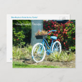 ブルーサイクリングサウスウエストフロリダポストカード ポストカード (正面/裏面)