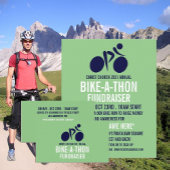 ブルーサイクリングロゴチャリティバイクタソンイベント 名刺