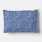 ブルーサイケデリックアクセサリーバッグ アクセサリーポーチ (裏面)