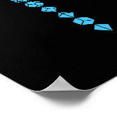 ブルーサイコロズソードオブザパラディン ポスター (角)