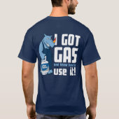 ブルーサイ得ノ「I Gas」メンズ Tシャツ (裏面)