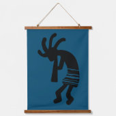 ブルーサウスウエスタンココペリ 吊り下げ型タペストリー (正面)