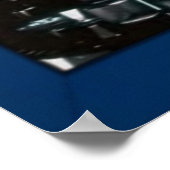 ブルーサクソフォンプリント ポスター (角)