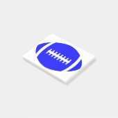 ブルーサッカーコーチのオフィス装飾スポーツ ポストイット (アングル)