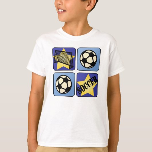 ブルーサッカー Tシャツ (正面)