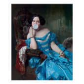 ブルーサテン入りバブルガムDiva ポスター (正面)