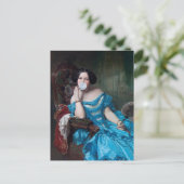 ブルーサテン入りバブルガムDiva ポストカード (スタンド正面)