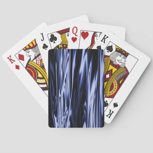 ブルーサテン…... トランプ (裏面)