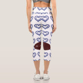 ブルーサファイアハート カプリレギンス (裏面)