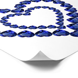 ブルーサファイアハート ポスター