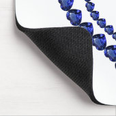 ブルーサファイアハート マウスパッド (コーナー)