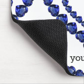 ブルーサファイアハート マウスパッド (コーナー)