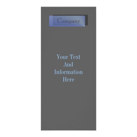 ブルーサファイアラックカード ラックカード (正面)