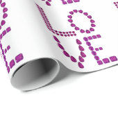 ブルーサファイアラブ ラッピングペーパー (ロールコーナー)