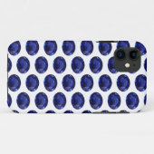 ブルーサファイア Case-Mate iPhoneケース (裏面(横))