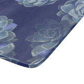 ブルーサボテンのガラス切断板 カッティングボード (角)