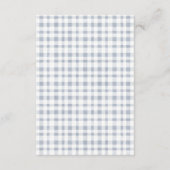 ブルーサボホラマアドバイスマムベイビーシャワー エンクロージャーカード (裏面)