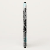 ブルーサマーパーム海シーサイドビーチモノグラム Case-Mate iPhoneケース (裏面/左)