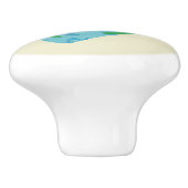 ブルーサマービーチウェーブビーチサンダルドアノブ セラミックノブ (側面)