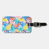 ブルーサマーワイルドボタニカルガーデン ラゲッジタグ (正面横)