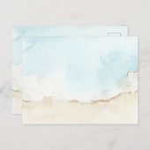 ブルーサマー海写真パーフェクトスタンダード ポストカード (正面/裏面)