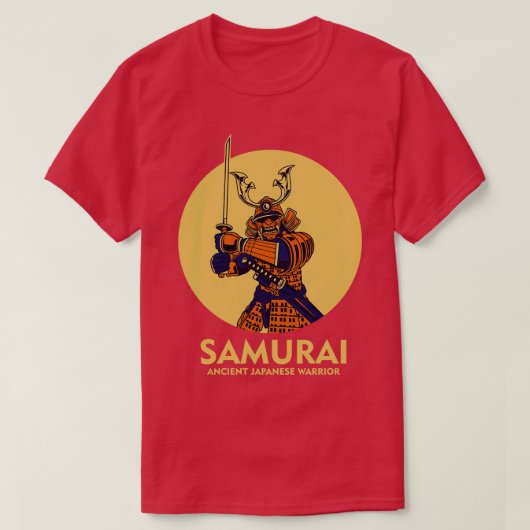 ブルーサムライ Tシャツ (デザイン正面)
