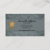 ブルーサルトボックス初期のカントリー名刺 名刺 (裏面)