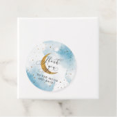 ブルーサンキューザムーンとバック誕生日 フェイバータグ (インサイチュ)