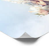 ブルーサンキューチャイルド祈りの言葉 ポスター (角)