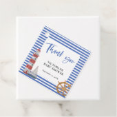 ブルーサンキュー航海のベイビーシャワー フェイバータグ (インサイチュ)