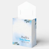 ブルーサンキュー魅力的ベイビーシャワー フェイバーボックス (オープン)