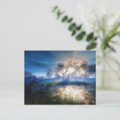 ブルーサンセットはがき ポストカード (スタンド正面)