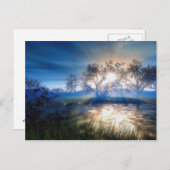 ブルーサンセットはがき ポストカード (正面/裏面)