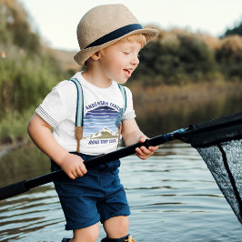 ブルーサンセットマウンカスタムテン懇親会トリップ トドラーTシャツ