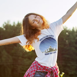 ブルーサンセットマウンカスタムテン懇親会メンズ Tシャツ