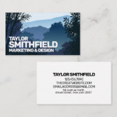 ブルーサンセットマウンテンレンジアドベンチャー 名刺 (正面/裏面)