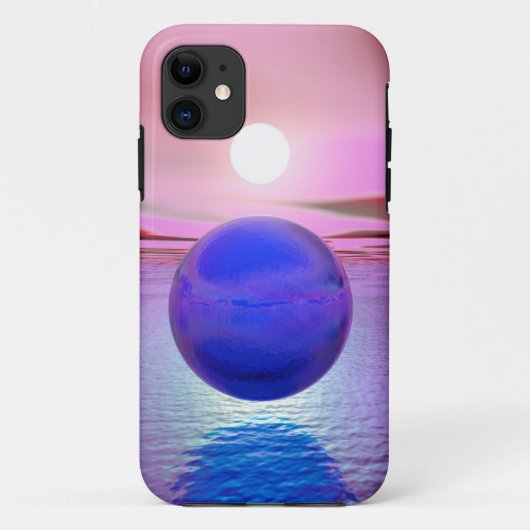 ブルーサンセット Case-Mate iPhoneケース (裏面)