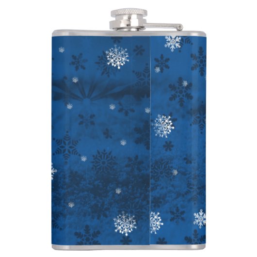 ブルーサンタそりとトナカイ フラスク (裏面)