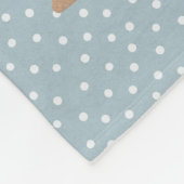 ブルーサンタインザスリーフリースブランケット フリースブランケット (角)