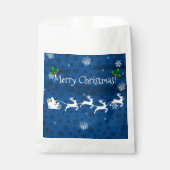 ブルーサンタズスリー&トナカイバッグ フェイバーバッグ (正面)