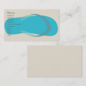 ブルーサンダル-クラシック 名刺 (正面/裏面)