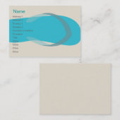 ブルーサンダル-チュビー 名刺 (正面/裏面)