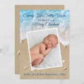 ブルーサンディトゥーズ塩辛キスメリークリスマス シーズンカード (正面/裏面)