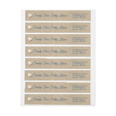 ブルーサンディトゥーズ塩辛キスメリークリスマス ラップアラウンドラベル (シート)