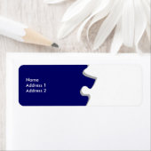 ブルーサンドストーンパズルラベル ラベル (インサイチュ)