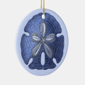 ブルーサンドドルオーナメント セラミックオーナメント (右)