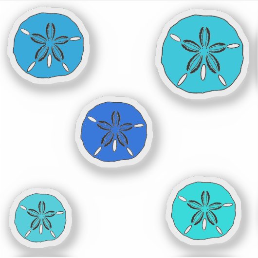 ブルーサンドドル シール (正面)