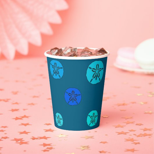 ブルーサンドドル 紙コップ (インサイチュ)